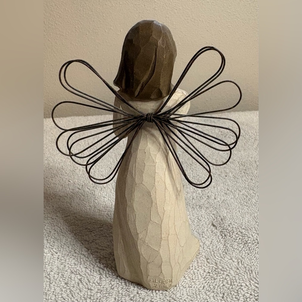 Vintage Susan Lordi Demdaco Willow Tree Angel of the Garden Figurine 2002 5.5”T - Picture 3 of 6